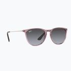 Detské slnečné okuliare Ray-Ban Erika transparent violet/grey gradient