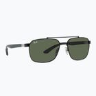 Slnečné okuliare Ray-Ban RB3701 black/dark green