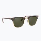 Slnečné okuliare Ray-Ban Clubmaster Classic tortoiseshell/gold/green g-15