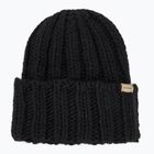 Ženska zimska kapa Woolrich Chunky Beanie crna