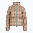 Dámska bunda Woolrich Printed Wool beige check