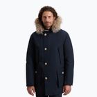 Pánsky zateplený kabát Woolrich Arctic Detachable Fur Parka melton blue