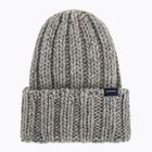 Dámska zimná čiapka Woolrich Chunky Beanie light grey melange