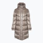 Dámska bunda Woolrich Aliquippa Long Puffer light taupe