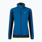 Dámska bunda Montura Premium Wind Hoody deep blue/giallo fluo