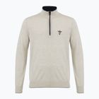 Pánsky sveter Aeronautica Militare 1/2 Zip stone melange