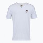 Pánske tričko Aeronautica Militare AM1UTI006 V Neck white