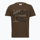 Pánske tričko Aeronautica Militare TS2535UJ00641 chestnut brown