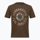 Pánske tričko Aeronautica Militare TS2538UJ00727 chestnut brown
