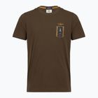 Pánske tričko Aeronautica Militare TS2535UJ00641 chestnut brown