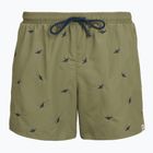 Pánske plavecké šortky Aeronautica Militare BW0232UCT04317 lichen green