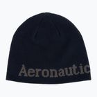 Pánska zimná čiapka Czapka Aeronautica Militare 262CU0093UL00450 Blu Navy