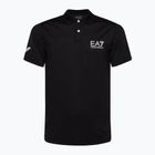 Pánske polo tričko EA7 Emporio Armani Multi-Sport Ventus7 čierne