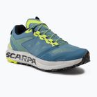 Dámska bežecká obuv SCARPA Spin Planet ocean blue/lime
