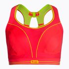 Podprsenka Shock Absorber Ultimate Run Bra fluor red