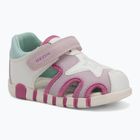 Detské sandále Geox Iupidoo white/fuchsia