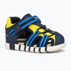 Detské sandále Geox Iupidoo navy/fluo yellow