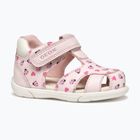 Detské sandále Geox Zapito light pink/white