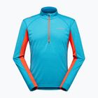 Pánska mikina La Sportiva Swift Longsleeve tropic blue/cherry tomato