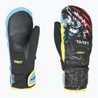 Detské lyžiarske rukavice Level Race Jr Mitt black/yellow