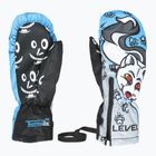 Detské lyžiarske rukavice Level Lucky Mitt navy/grey