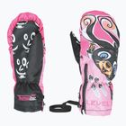 Detské lyžiarske rukavice Level Lucky Mitt hot pink