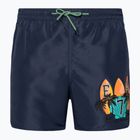 Plavecké kraťasy pánske   EA7 Emporio Armani Water Reactive Monogram Boxer blu navy
