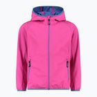 Detská softshellová bunda CMP Fix Hood fuxia