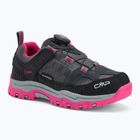 Detská trekingová obuv CMP Kiruna Fitgo grey/fuxia