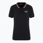 Dámske tričko EA7 Emporio Armani Golf Pro Polo Damier black