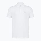 Pánske tričko EA7 Emporio Armani Core Identity Polo white / silver logo