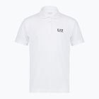 Pánske tričko EA7 Emporio Armani Core Identity Polo white