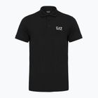 Pánska polokošeľa EA7 Emporio Armani Core Identity čierna