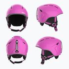 Detská lyžiarska prilba Briko Makalu Jr shiny pink/white