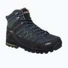 Pánske turistické topánky CMP Moon Mid Wp b.blue/torba