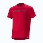 Pánsky cyklistický dres Alpinestars  A-Aria Switch red fluo