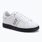 Topánky EA7 Emporio Armani Classic Logo white/gold/black
