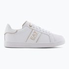 Topánky EA7 Emporio Armani Classic Logo full wht/gold detail