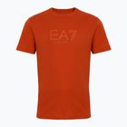 Pánske tričko EA7 Emporio Armani Visibility Cotton Crew rooibos tea