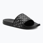 EA7 Emporio Armani Water Sports All Over žabky celé čierne / biele