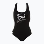 Dámske jednodielne plavky EA7 Emporio Armani Maxi Logo One Piece black