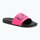 EA7 Emporio Armani Water Sports Visibility žabky pink fluo / black