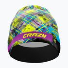 Bežecká čiapka Crazy Spire print yellow scottish