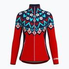 Dámska trekingová mikina Crazy Wonder Magic norway red wool