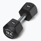 Činka Centr Urethane Dumbbell Centr x Hyrox 12,5 kg black