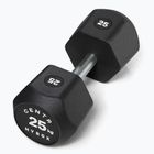 Činka Centr Urethane Dumbbell Centr x Hyrox 25 kg black