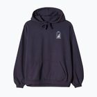 Pánska mikina Kaotiko Washed Trust Your Intuition dark lilac