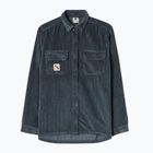 Pánska košeľa Kaotiko Courduroy Minimal bluish-grey