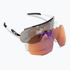 Cyklistické okuliare Tifosi Sledge Lite matte white/smoke/ac red/clear