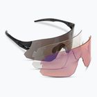 Cyklistické okuliare Tifosi Rail blackout/smoke/ac red/clear